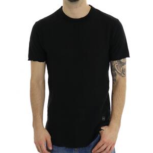 T-SHIRT GARZATA NERO